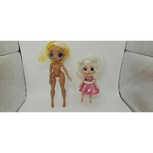 Set of 2 LOL OMG Fashion Dolls with Blonde Hair